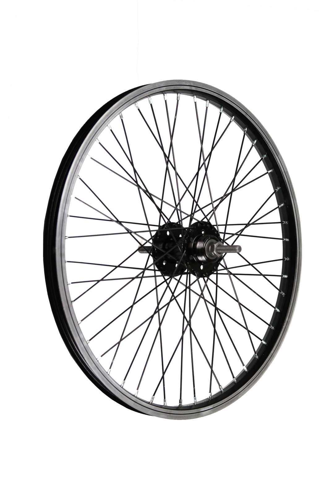 Ruota BMX Posteriore 48 Fori 20x1.75 Su Sfere Single Speed 10mm 3/8