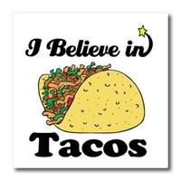 3drose Ht_105574_1 I Believe In Tacos-iron On Heat Transfer For White Materia... on sale 3drose Ht_105574_1 I Believe In Tacos-iron On Heat Transfer For White Materia... on sale