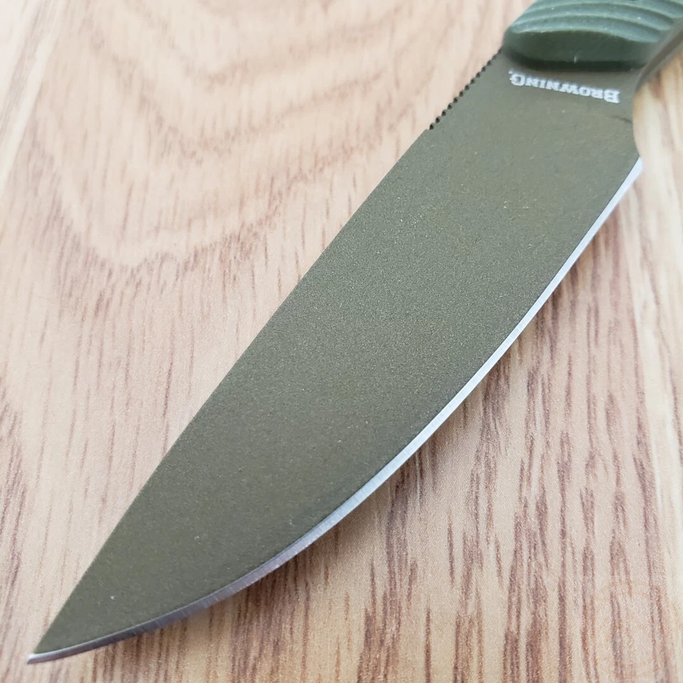 Browning Back Country Micro Fixed Knife 2.75" D2 Tool Steel Blade G10 Handle - Image 4 of 4