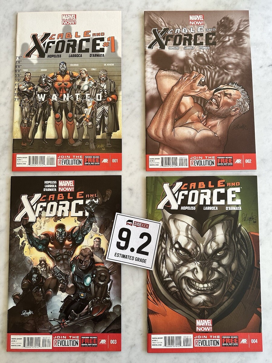 Cable and X-Force #1 - #4 NM- 9.2 - Buy 5 For FREE Ship! (Marvel