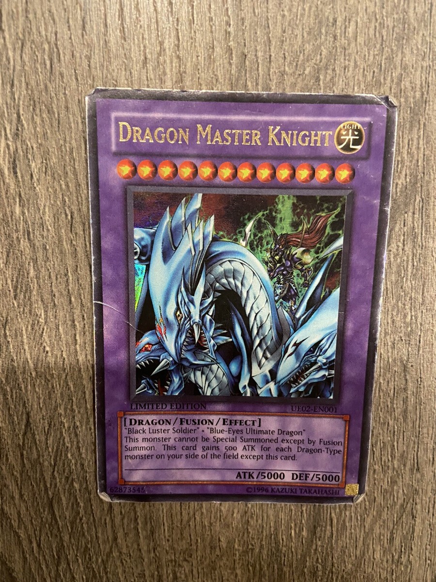 Dragon Master Knight UE02-EN001 Limited Edition Yu-Gi-Oh Dragon Master Knight UE02-EN001 Limited Edition Yu-Gi-Oh
