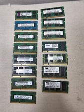Lot of 15 Laptop Memory / RAM 2GB and 1 GB Modules