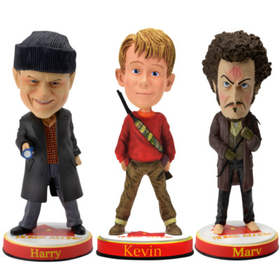 Limited Edition Home Alone Bobblehead Kevin Harry Marv Set Of
