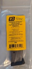 Ed Brown 1911 45acp 8 Round Magazine Full Size Stainless 8rd Mag Ss 848 - New Ed Brown 1911 45acp 8 Round Magazine Full Size Stainless 8rd Mag Ss 848 - New