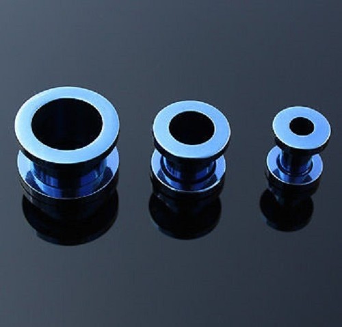 COOEAR Vite In Acciaio Inossidabile Per Tunnel E Tappi Per Orecchini, Expander Per Piercing Octopus Logo Stretcher., 0g(8mm), Acciaio Inossidabile, Arenaria - Foto 4