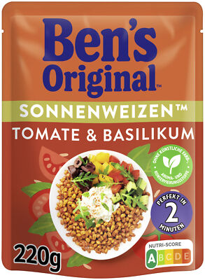 BEN'S ORIGINAL  Express Sonnenweizen Tomate & Basilikum 220g