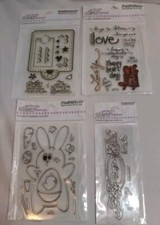 Stampendous Perfectly Clear Stamps Lot Of 4 New In Package
