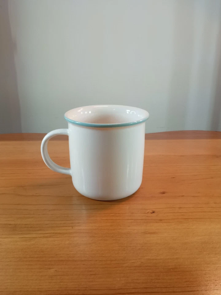 Taza azul verde azulado y marrón "Bring Me Coffee And I'm Yours Forever" de Ganz☕☕☕☕☕☕☕☕☕☕☕ Foto 2 de 4