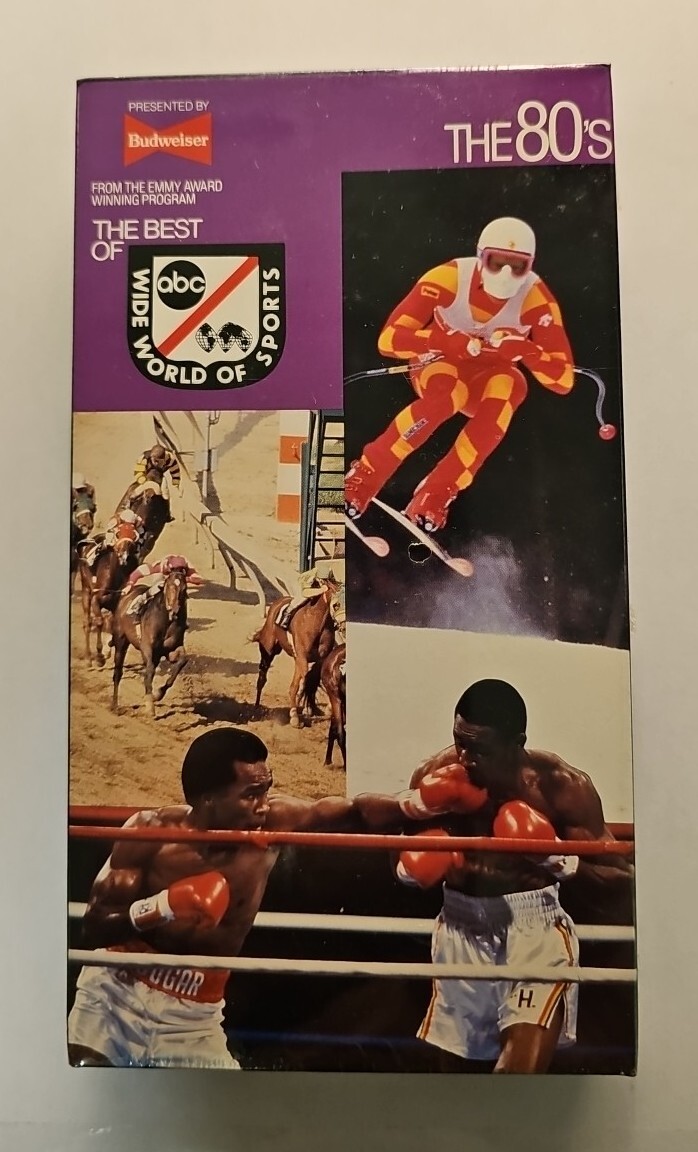 The Best Of ABC Wide World Of Sports The 80s VHS SEALED w