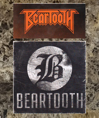 BEARTOOTH Disease | Disgusting Ltd Ed RARE Stickers +BONUS Metalcore Stickers!