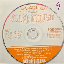 ALICE COOPER     Sweet Georgia Brown Karaoke CDG