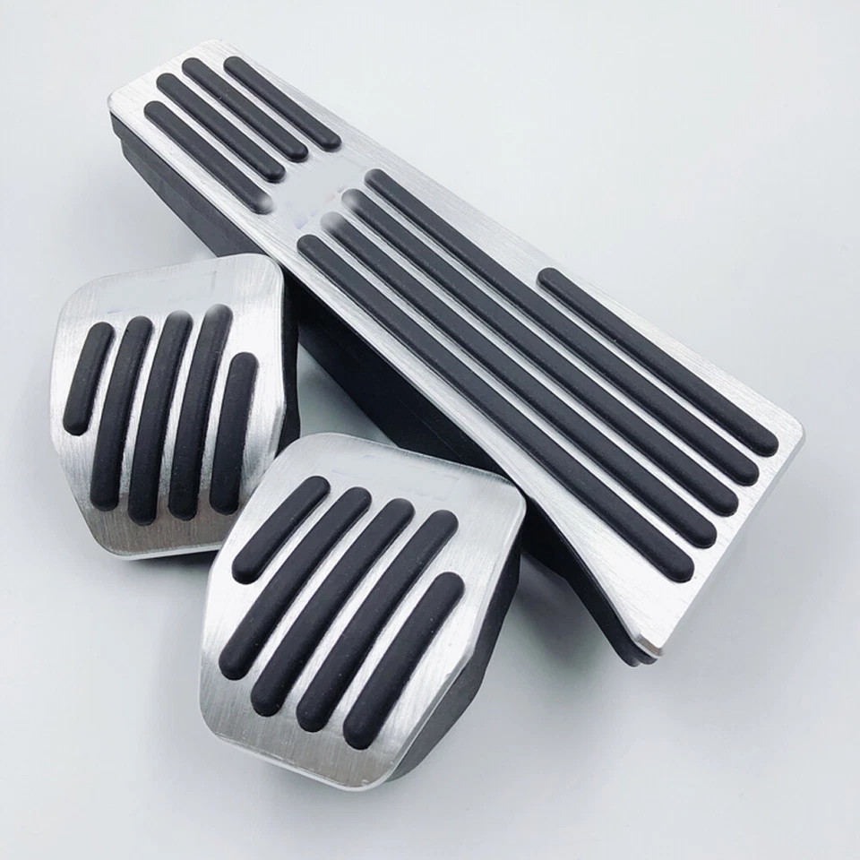 JUEGO PEDALES BMW TRANSMISIÓN MANUAL EMBRAGUE GAS FRENO PEDAL CUBIERTA REPUESTO 3 PIEZAS Foto 3 de 4