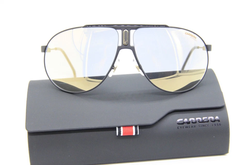 NEW CARRERA PANAMERIKA65 003JO BLACK AUTHENTIC SUNGLASSES W/CASE 65-11 - Image 2 of 3