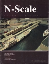 N-Scale Magazine March/April 1992  Railroading Modeling