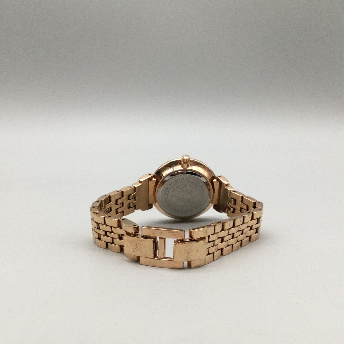 Anne Klein Watch Women 30mm Rose Gold Tone Green Dial AK Anne Klein Watch Women 30mm Rose Gold Tone Green Dial AK