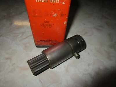 NOS Delco-Remy Starter Drive 1920447 1951 Nash Statesman Hydramatic Transmission
