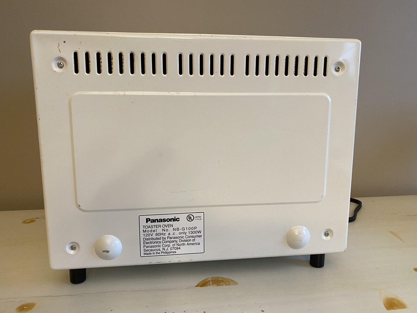 Panasonic Flash Xpress Toaster Oven NBG100P. Vintage. Works Great! eBay