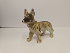 Vintage Small German Shepherd Figurine 4 Inch Long Dog Figure Made in Japan