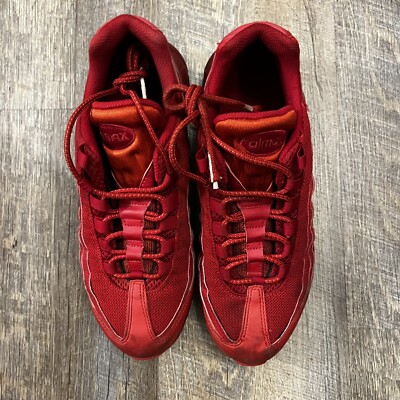 Nike Air Max 95 Triple Red Men's Size 9 Sneakers Shoes w/ Box
