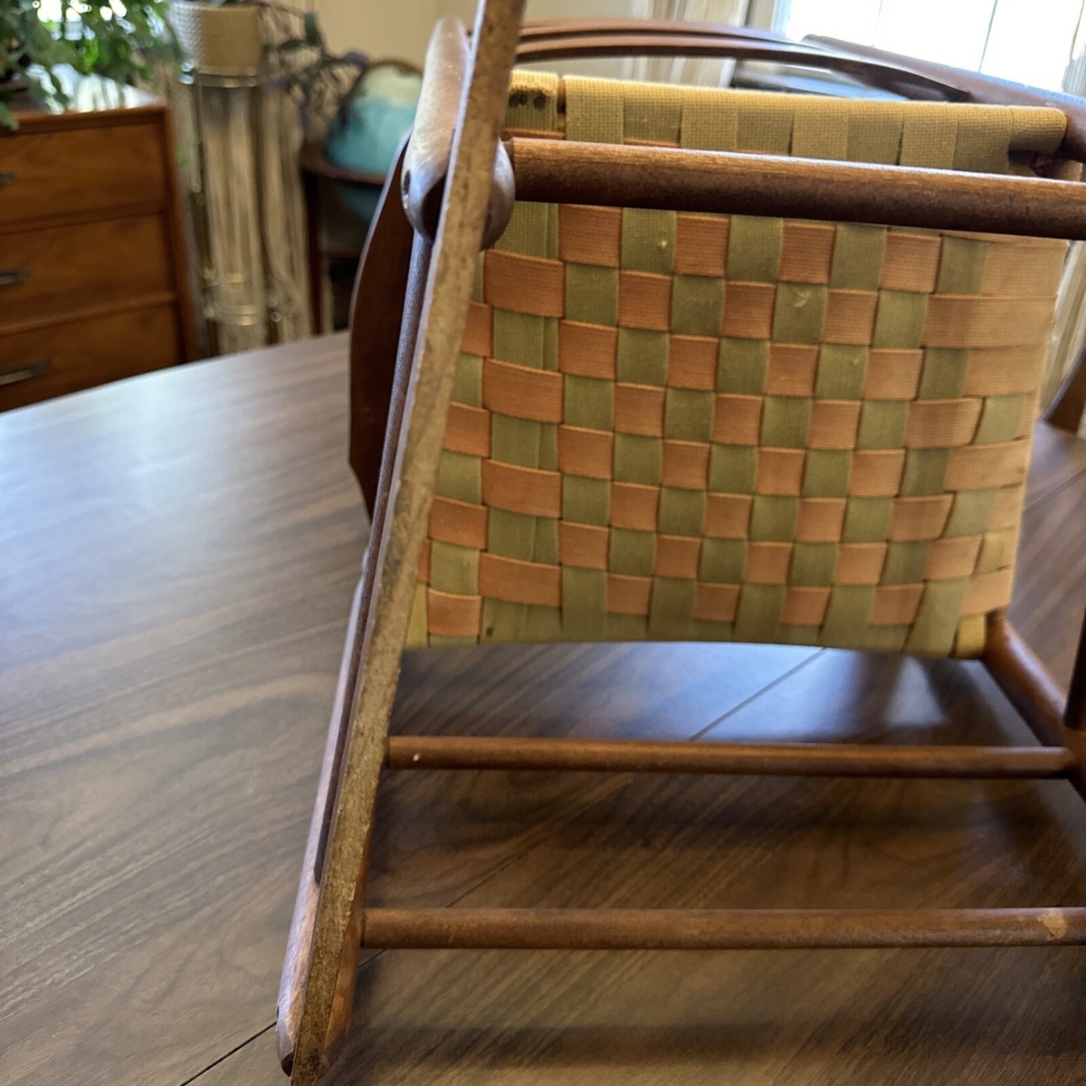 50-60s US Antique オーク材 子ども用 ロッキングチェア 50-60s US
