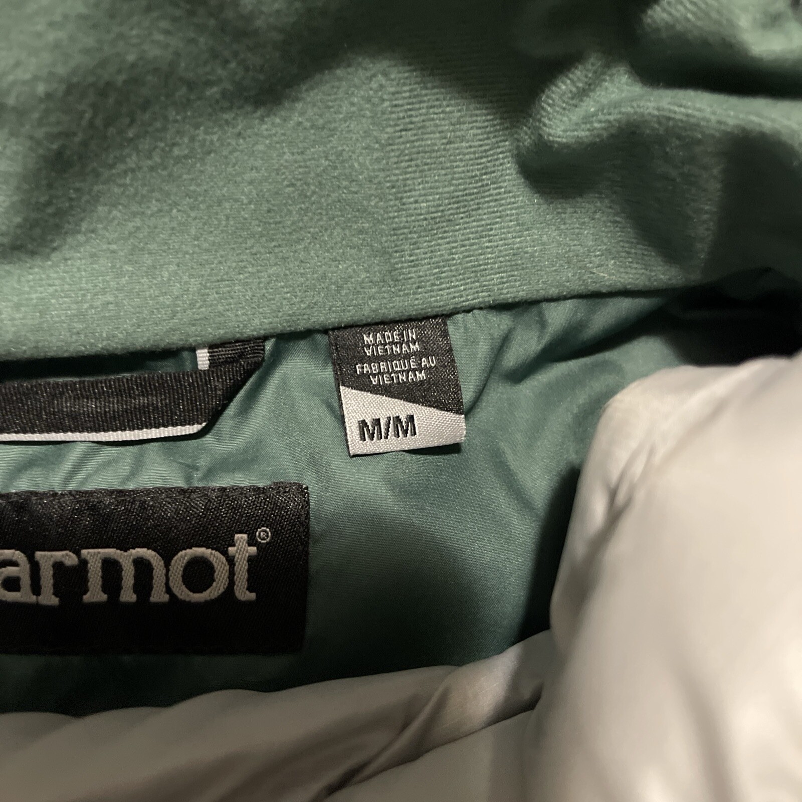 Marmot Featherless Component Jacket 3 In 1- Men's Green Outer & Light gray Inner