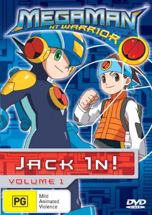 Mega Man NT Warrior : Vol 1 DVD (Region 1, 2005) Rare -