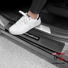 4PCS Door Sill Protector Compatible with Lexus 2024 2024-2026 TX Matte Black 