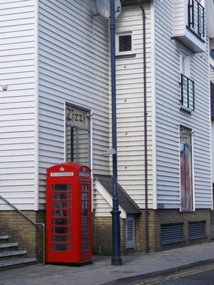 Photo A2 Telephone Box near Zizzi, Whitstable Beside Sea Street.Zizzi  c2012