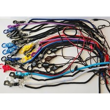 Casino Bungee Cord Card Holder Lanyards LOT OF 31 Riviera Harrah Imperial Reward