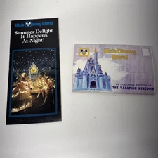 Walt Disney World 26 Colorful Photos of the Vacation Kingdom Postcard Album-70s