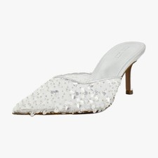 Steve Madden Alexi Womens Heels Silver