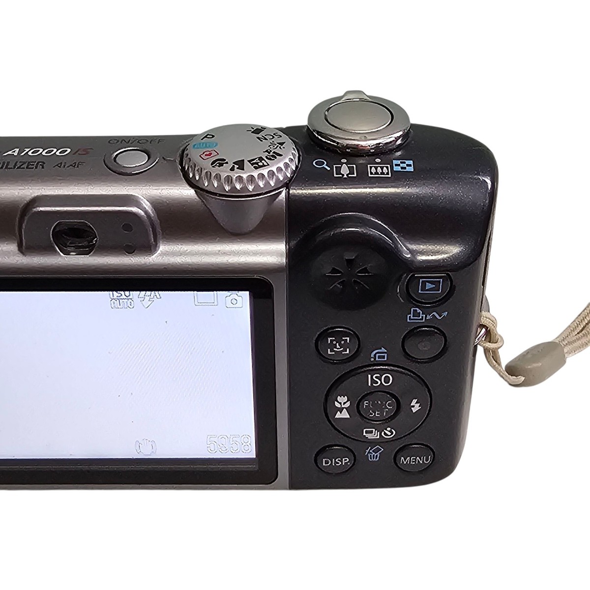 Canon PowerShot A1000 IS 10.0MP Digital Camera - Gray for