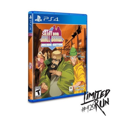 Jay And Silent Bob Mall Brawl (Limited Run Games) (Playstation 4) Brand New