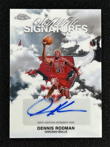2025 Topps Chrome Dennis Rodman Sky Write Signatures (RAW)
