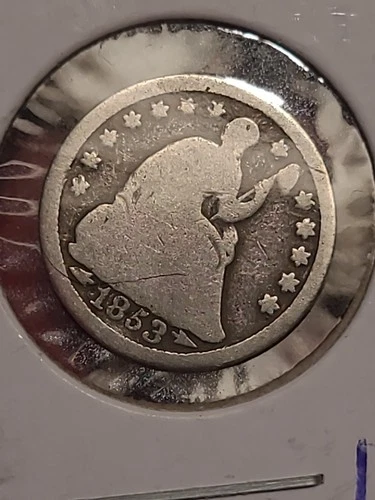 1853 Liberty Seated Half Dime