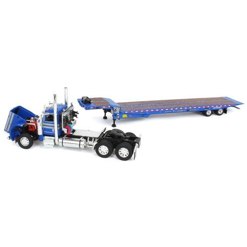 DCP 1/64 Peterbilt 389 Day Cab Landoll 440B Traveling Axle Trailer 60-1982 - Picture 5 of 7