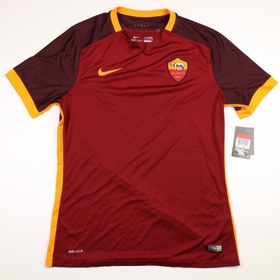 Roma 2015/16 Home Nike Dri-FIT Authentic Soccer Jersey - Men's