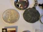 Vintage Junk Drawer Lot Watches Keychain Token Button Disney Coke Pins Toy Patch — photo 10