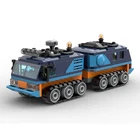 ZITIANYOUBUILD Articulated Tracked Vehicle Arctic Blue Version 283 Pieces