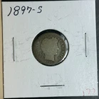 Photo of a 1897-S Barber Dime from an eBay listing that sold on Jul 18, 2026