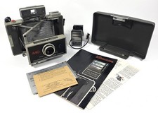 Vintage Polaroid 440 Camera Kit w/ Strap  Flash in Very Good Working Condition