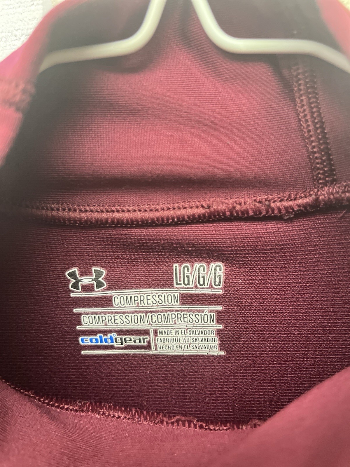 Under Armour Compression Shirt Bundle Burgundy Co… - image 3