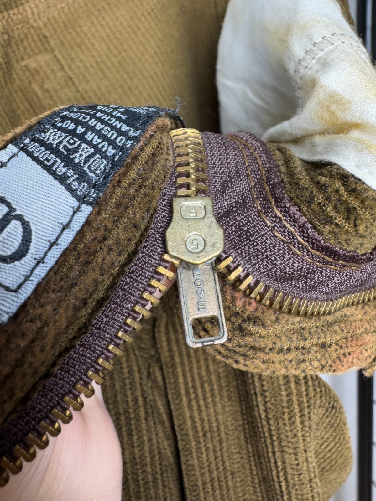 Christian Dior vintage brown corduroy rare pants Argentina thumbnail 11