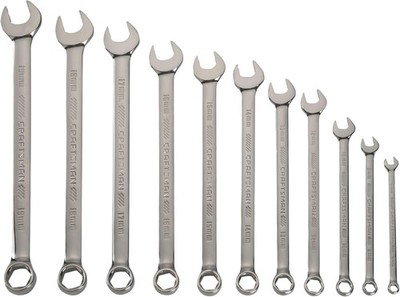 CRAFTSMAN OVERDRIVE 11-Piece Metric Wrench Set (CMMT87811)