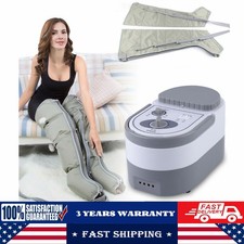 for Lymphedema Recover Pneumatic Compression Leg Massager Machine Pump Boots