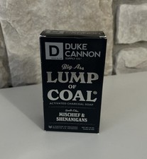 Duke Cannon Big Ass Lump Of Coal Big Brick of Soap for Men 10 oz Made In USA