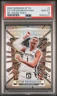 2023 PANINI DONRUSS OPTIC MY HOUSE HOLO #6 VICTOR WEMBANYAMA ROOKIE RC PSA 10