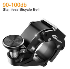 Stainless Bicycle Bell Ring MTB Cycling Horn Bike Bell Handlebar Crisp Sound