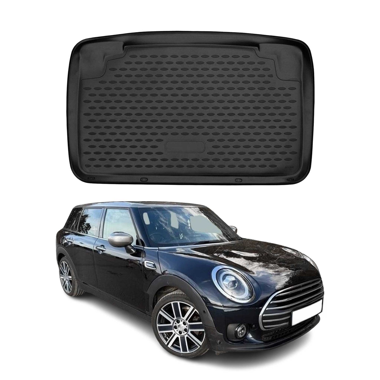 Tapis de coffre OMAC imperméable en caoutchouc lavable pour Mini Clubman F54