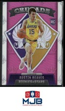 2021-22 Panini Chronicles Austin Reaves Pink Rookie #642 Los Angeles Lakers